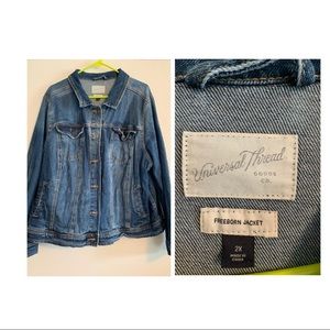 Universal Thread Plus size Jean jacket